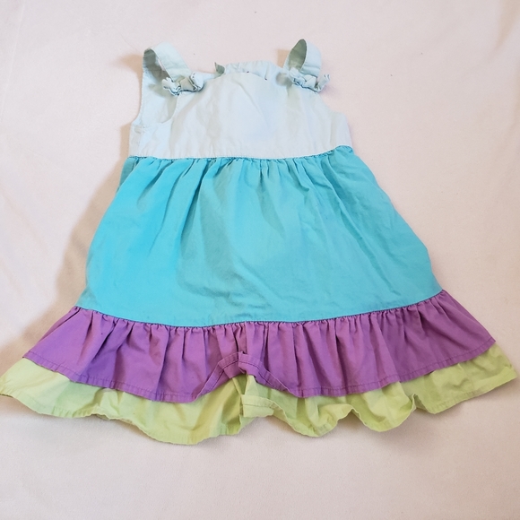 Greendog Sleeveless Multicolored Dress 3/3T - Picture 6 of 6